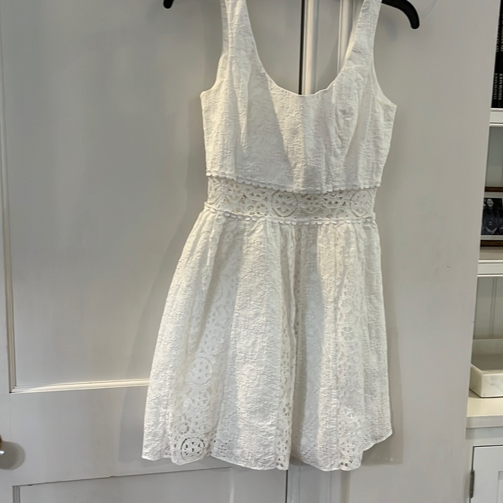 Lilly Pulitzer lace dress— perfect for graduations, etc.